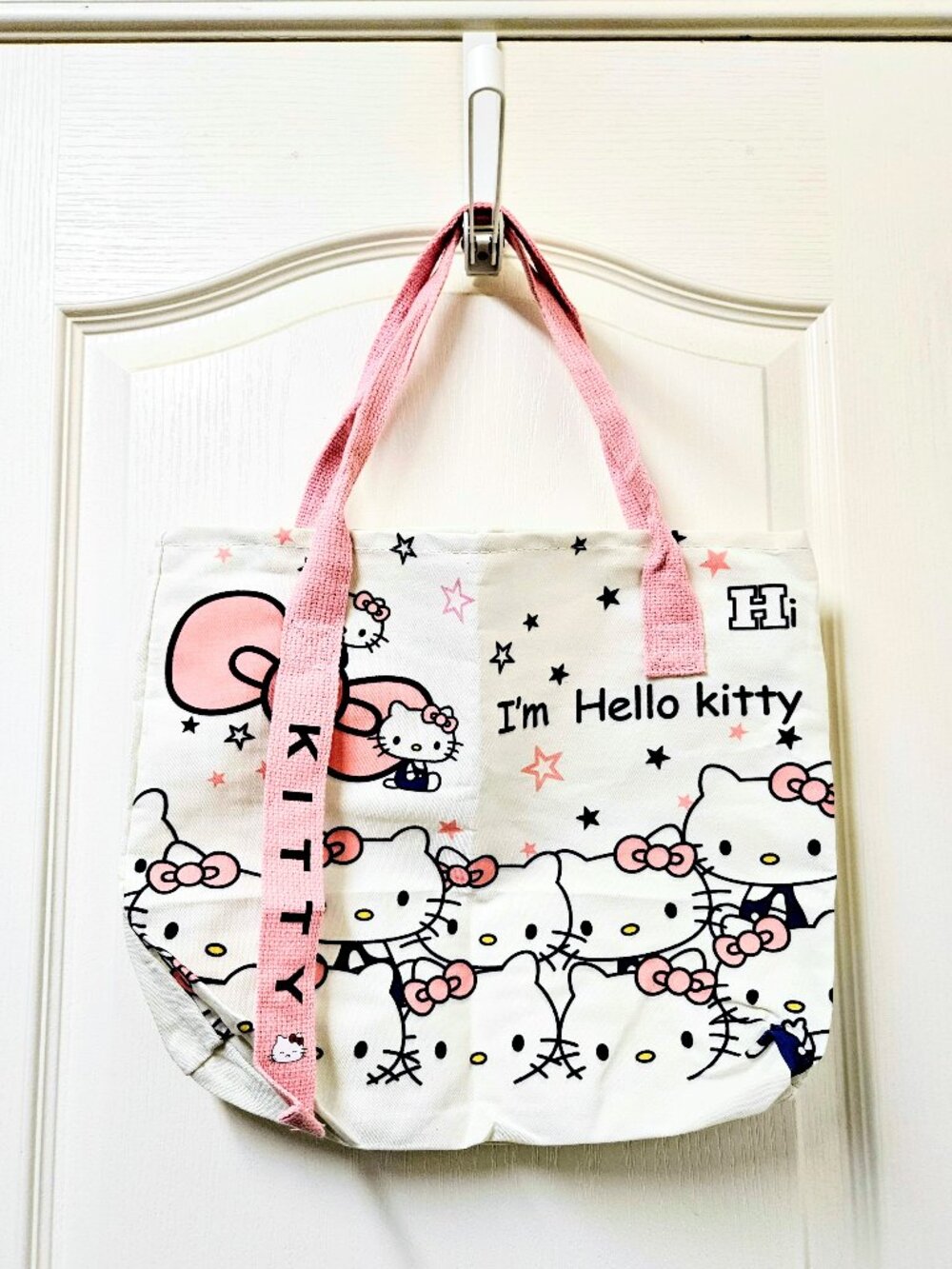 New Hello Kitty Small Zip Tote Bag